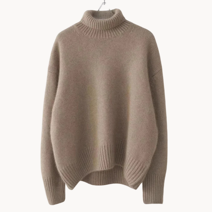 SENRI | Pull Col Roulé Juliette en Cachemire