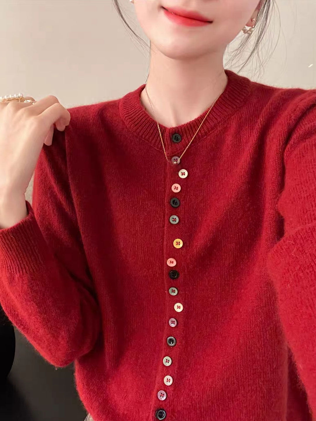 SENRI | Gilet Classique à Boutons