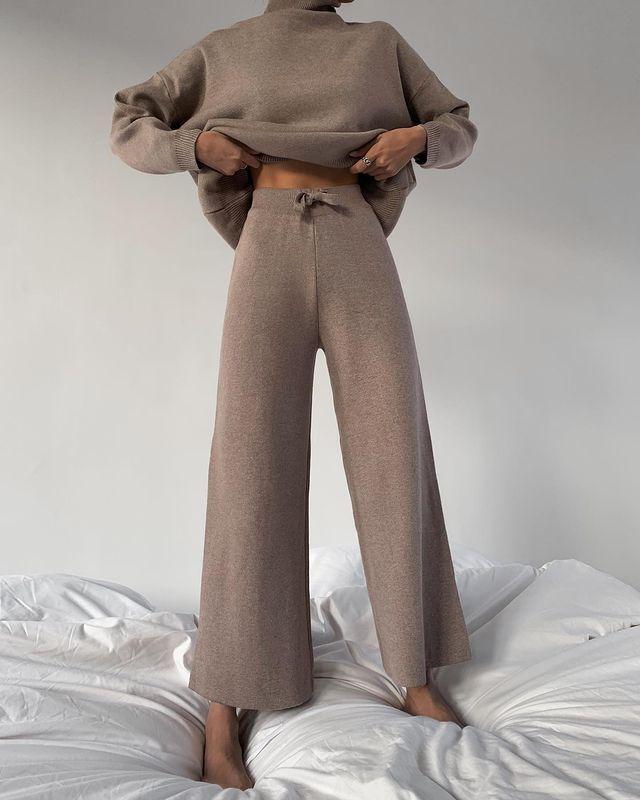 SENRI | Ensemble Tricot Décontracté