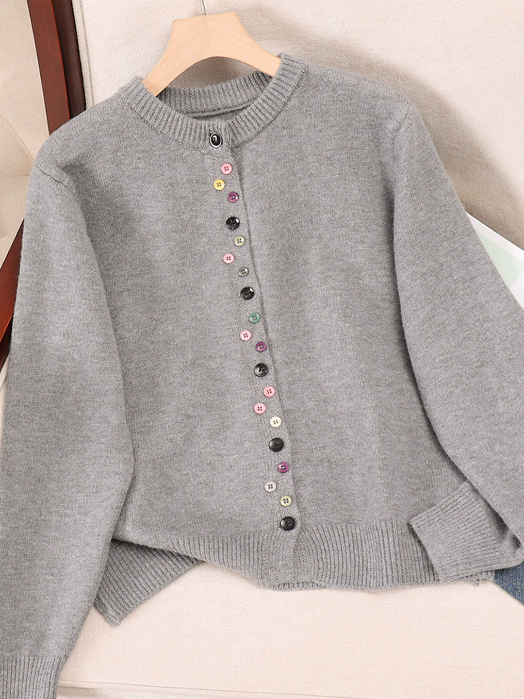 SENRI | Gilet Classique à Boutons