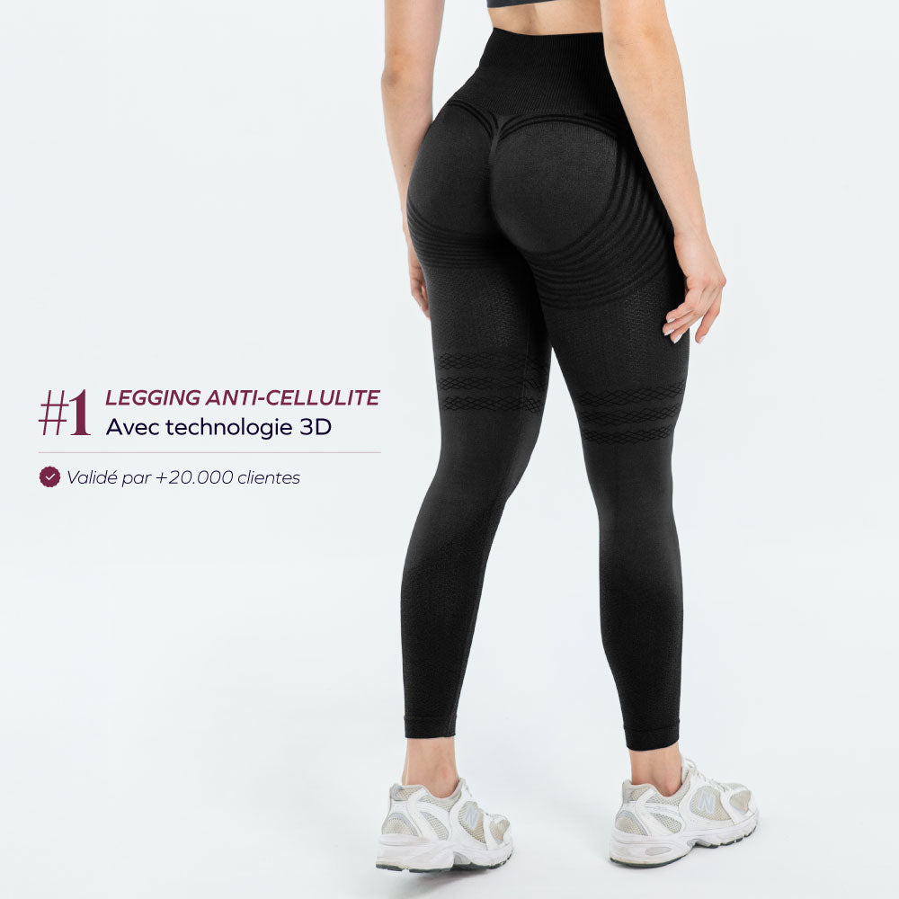 SENRI | Legging Sculptant Noir