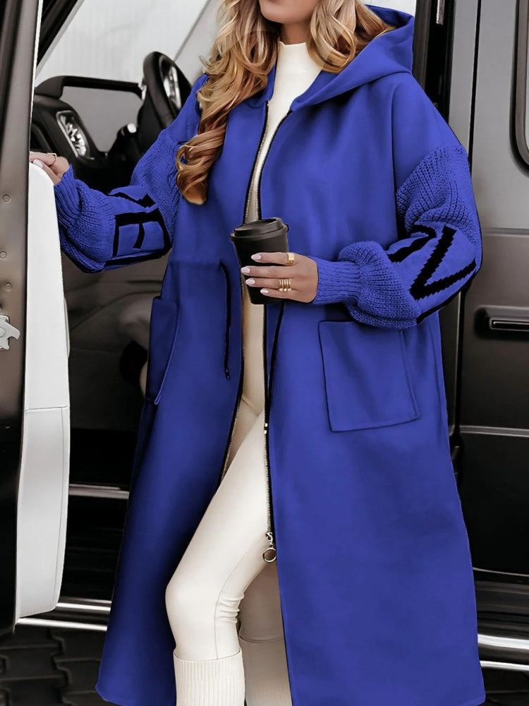 SENRI | Manteau Long à Capuche Style Trench
