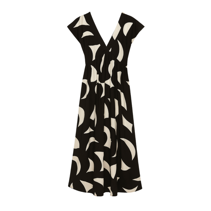 SENRI | Robe Élégante Valérie à Décolleté en V