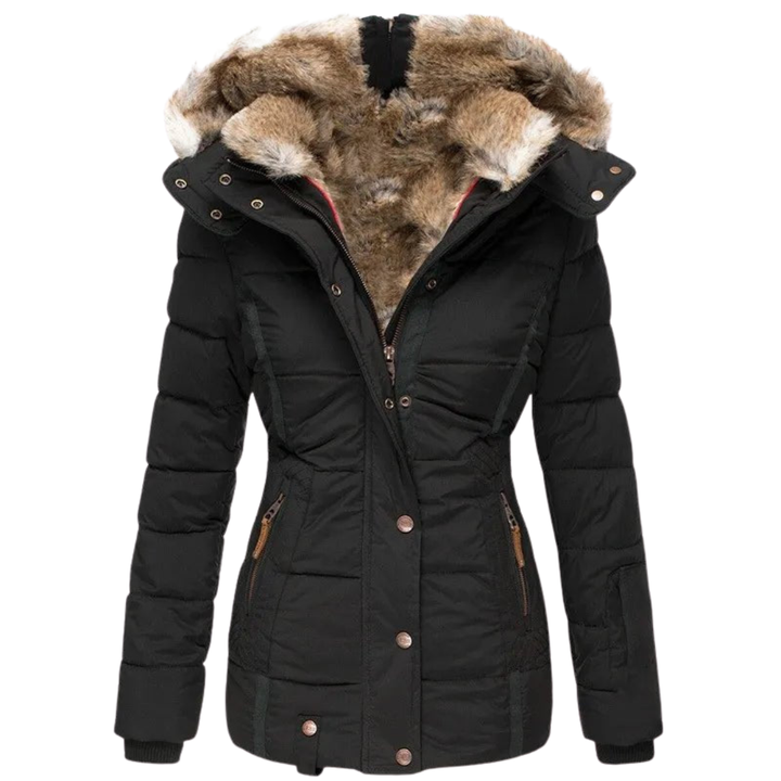 SENRI | Manteau Zola Doublé de Fourrure