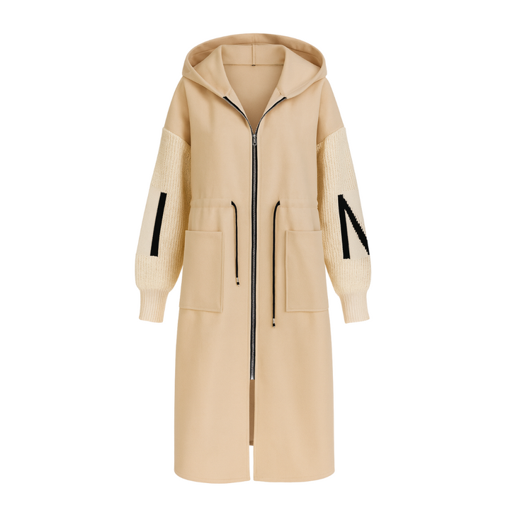 SENRI | Manteau Long à Capuche Style Trench