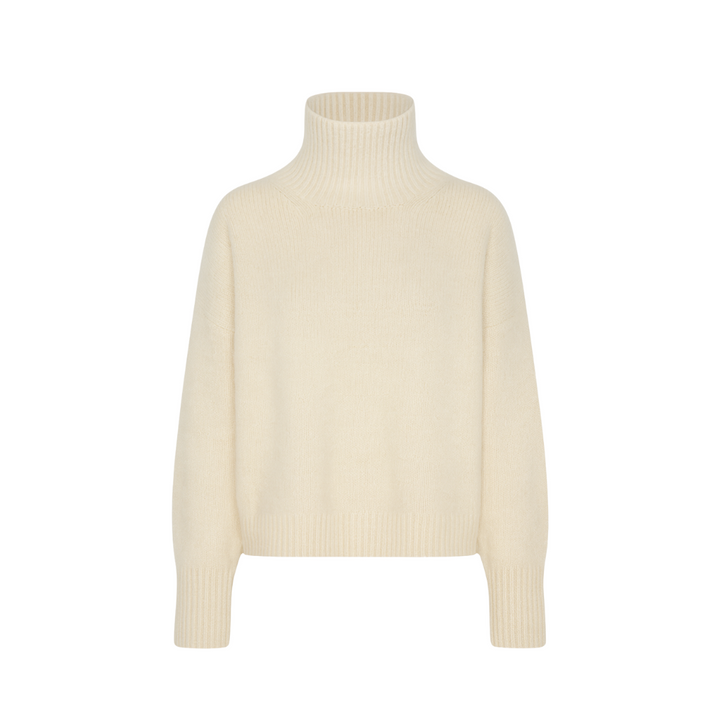 SENRI | Pull Col Roulé Juliette en Cachemire