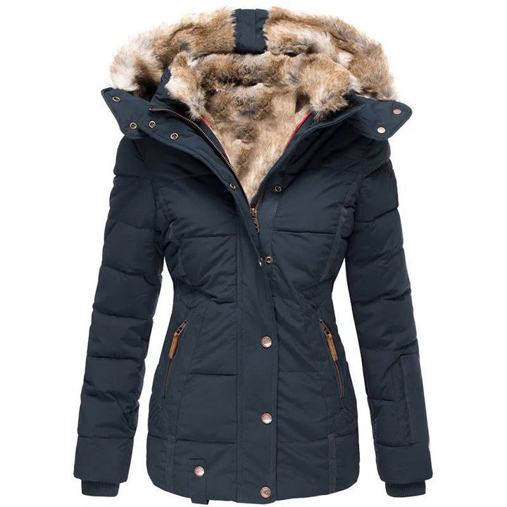 SENRI | Manteau Zola Doublé de Fourrure