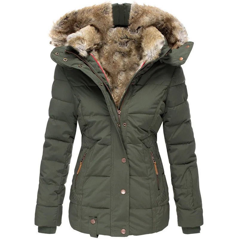 SENRI | Manteau Zola Doublé de Fourrure