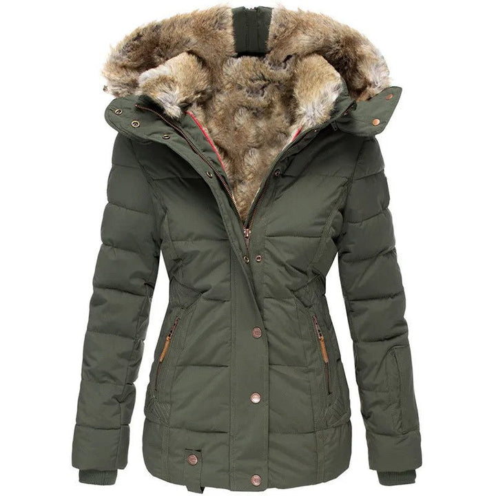 SENRI | Manteau Zola Doublé de Fourrure