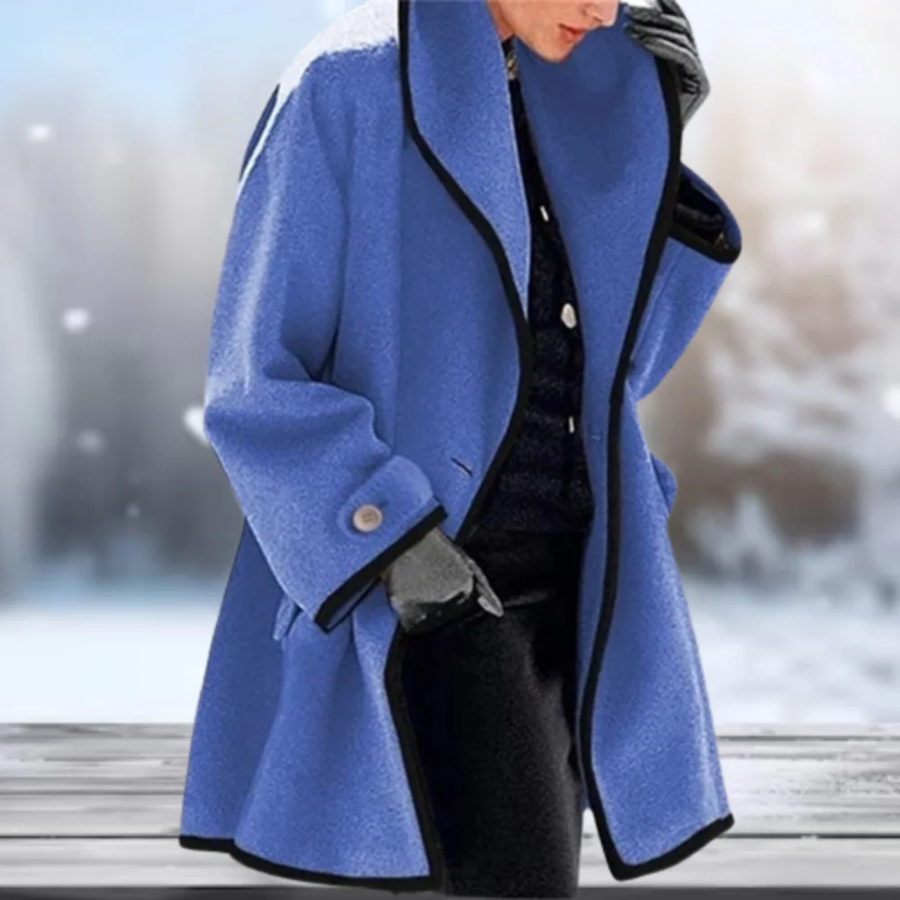 SENRI | Manteau Laine Douce Automne-Hiver