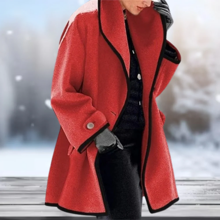 SENRI | Manteau Laine Douce Automne-Hiver