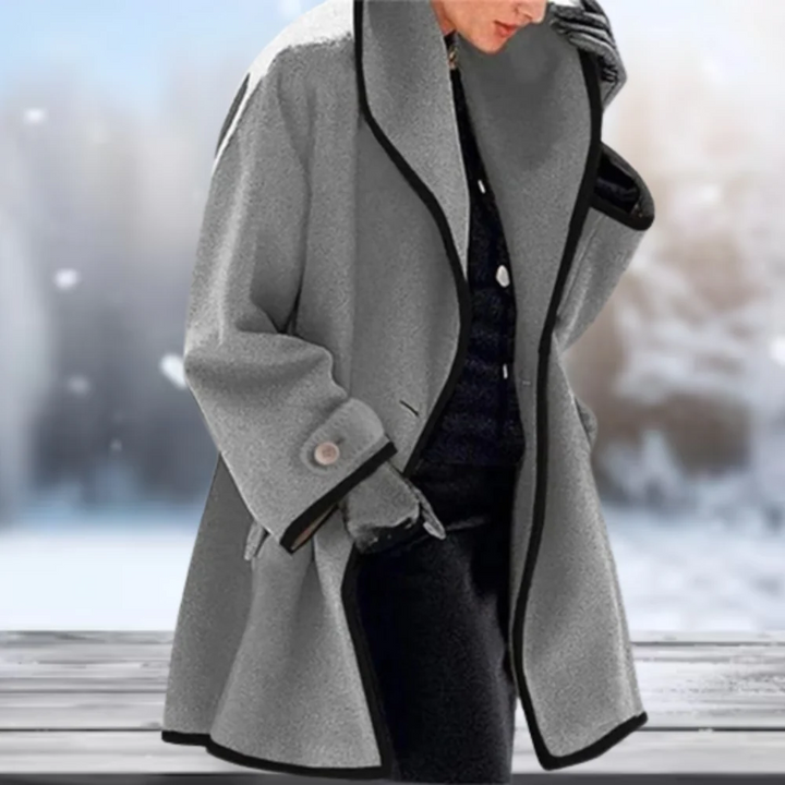 SENRI | Manteau Laine Douce Automne-Hiver