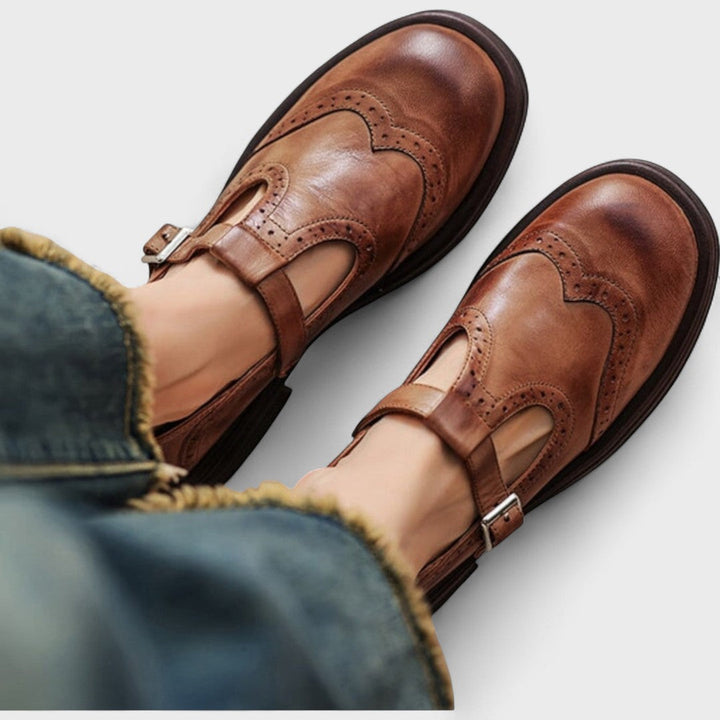 SENRI | Élégance Rétro en Cuir