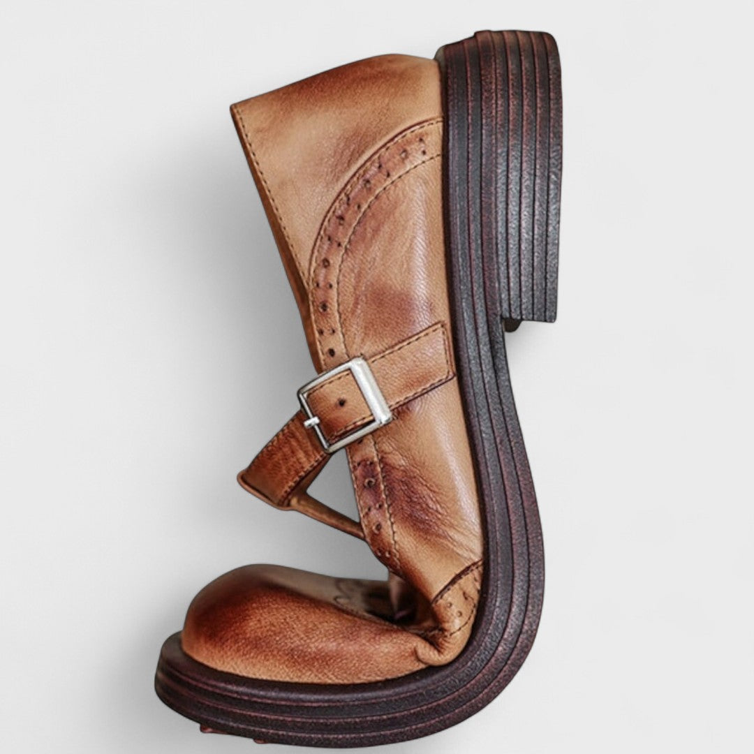 SENRI | Élégance Rétro en Cuir