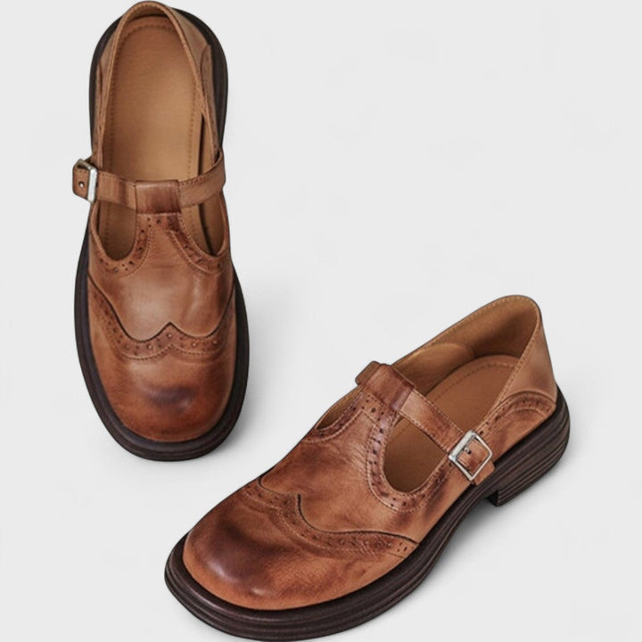 SENRI | Élégance Rétro en Cuir