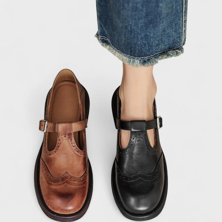SENRI | Élégance Rétro en Cuir