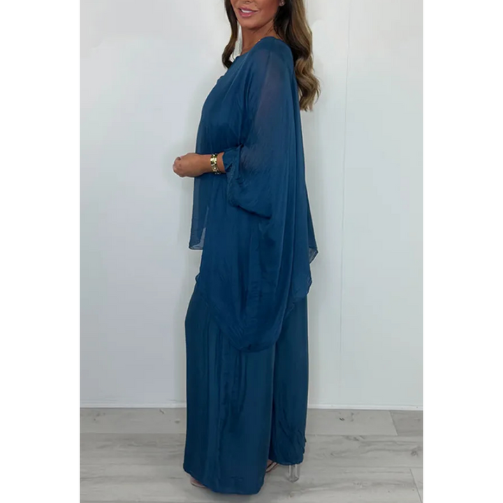 SENRI | Ensemble Élégance en Chiffon